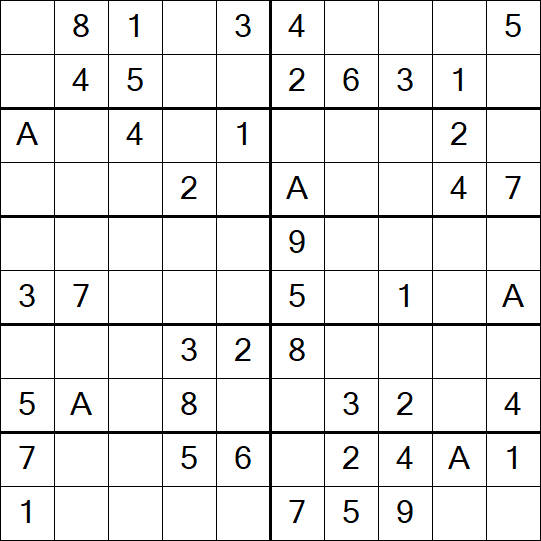 Sudoku 10x10 - Fácil