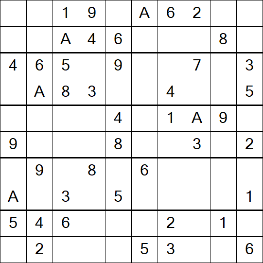 Sudoku 10x10 - Easy