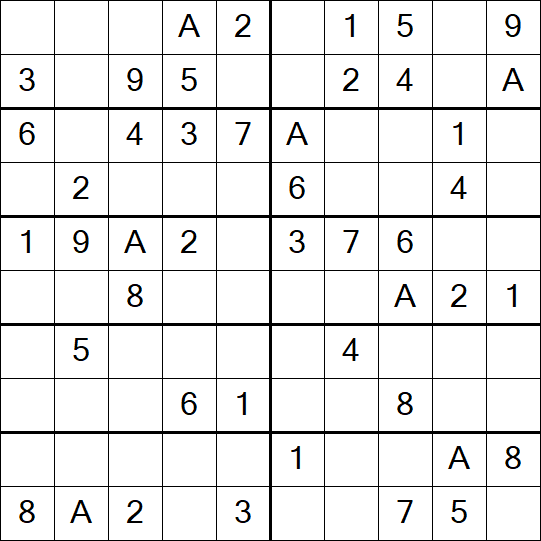 Sudoku 10x10 - Easy