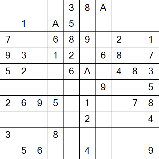 Sudoku 10x10 - Easy