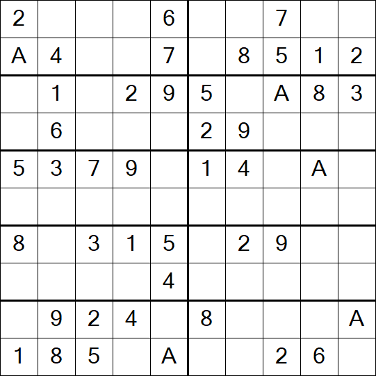 Sudoku 10x10 - Easy