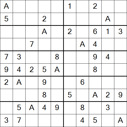 Sudoku 10x10 - Easy