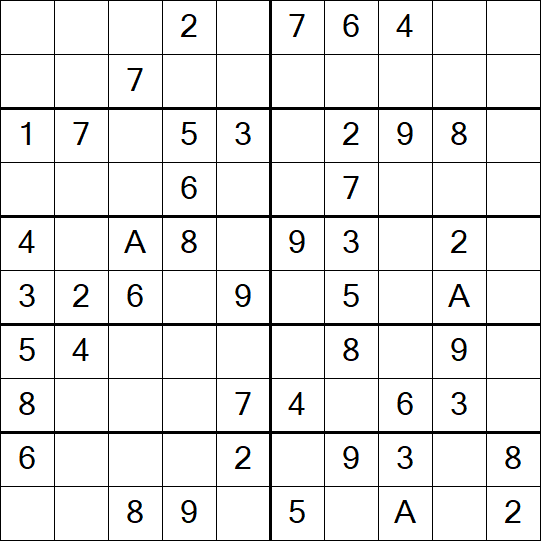 Sudoku 10x10 - Simple