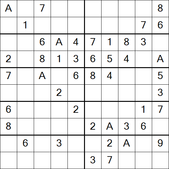 Sudoku 10x10 - Simple