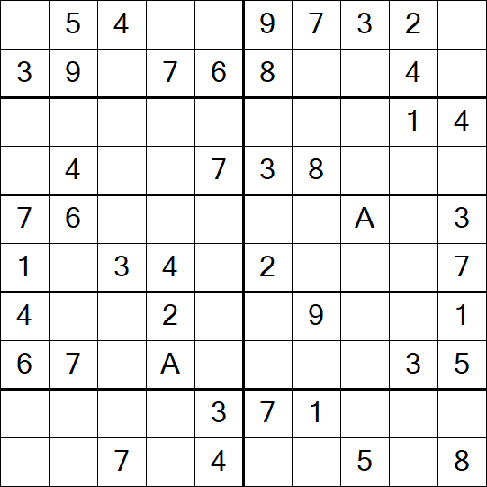 Sudoku 10x10 - Easy