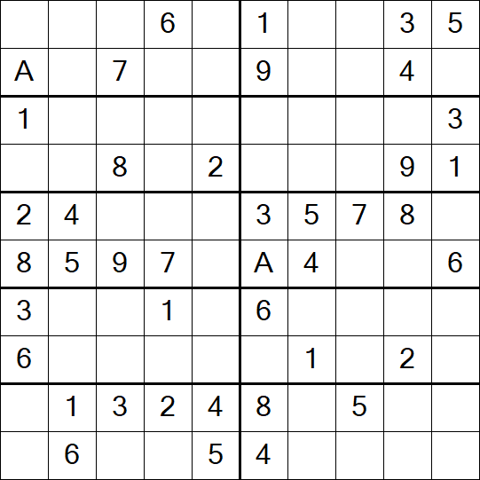 Sudoku 10x10 - Simple