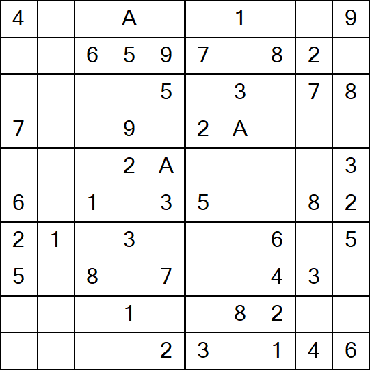 Sudoku 10x10 - Easy