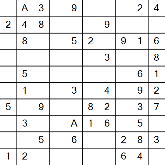 Sudoku 10x10 - Easy
