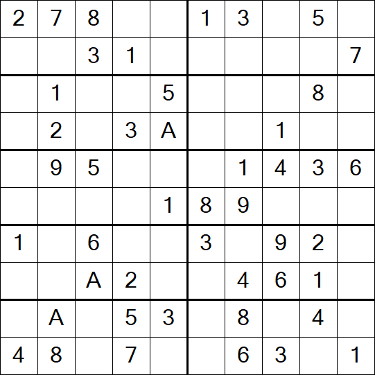 Sudoku 10x10 - Fácil