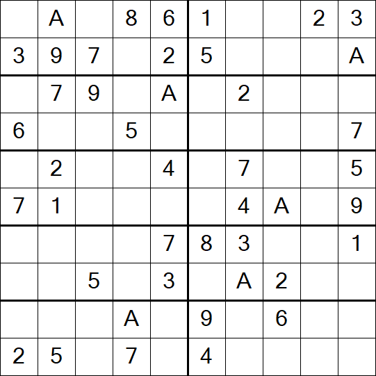 Sudoku 10x10 - Easy