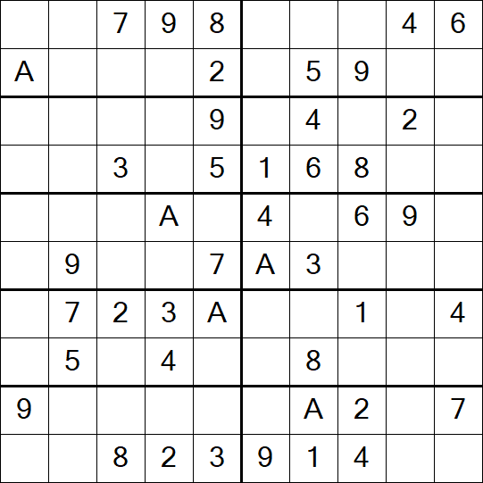 Sudoku 10x10 - Easy