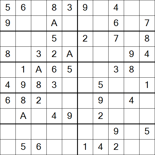Sudoku 10x10 - Simple