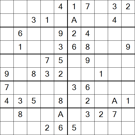 Sudoku 10x10 - Simple