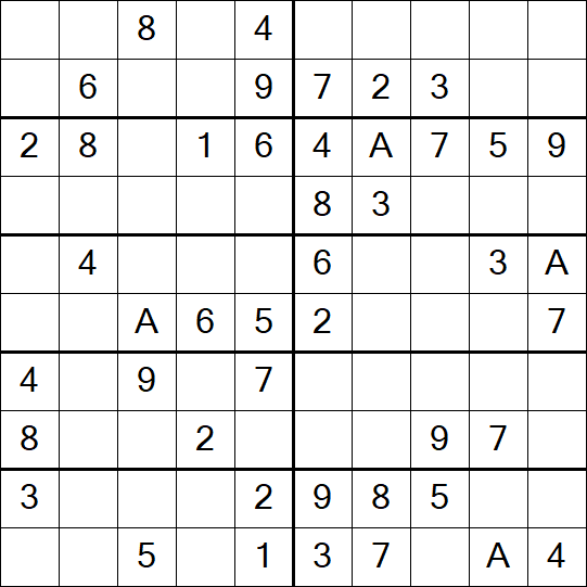 Sudoku 10x10 - Simple