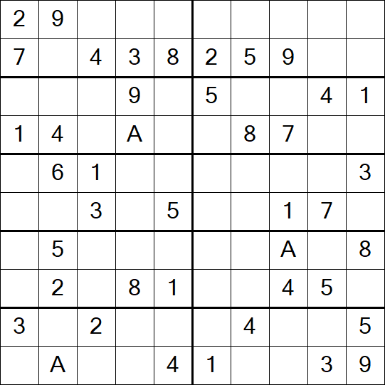 Sudoku 10x10 - Simple