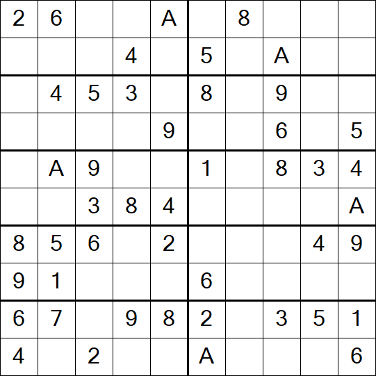 Sudoku 10x10 - Easy