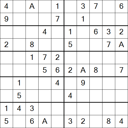 Sudoku 10x10 - Easy