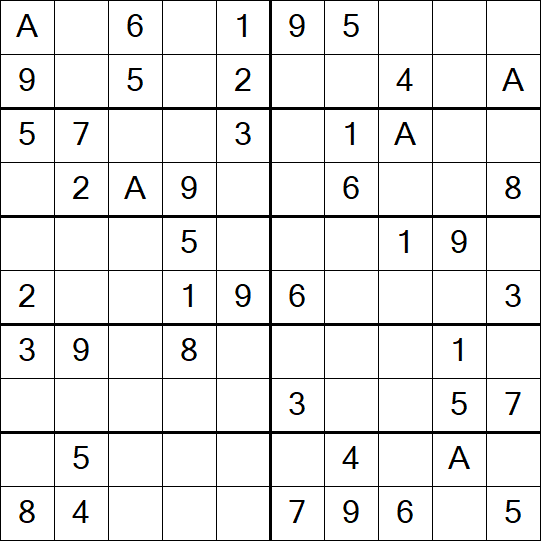 Sudoku 10x10 - Easy