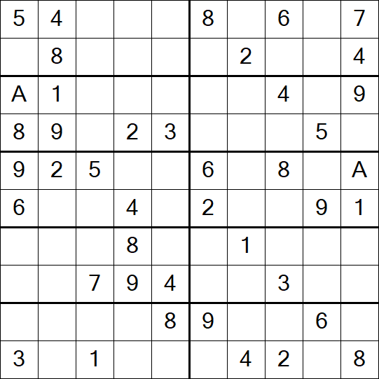 Sudoku 10x10 - Fácil