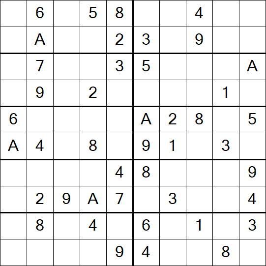 Sudoku 10x10 - Fácil