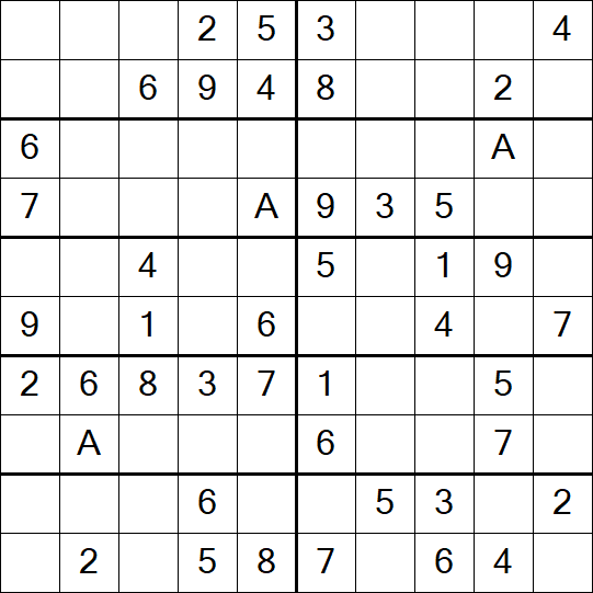 Sudoku 10x10 - Fácil
