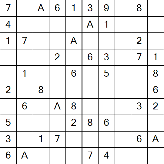 Sudoku 10x10 - Fácil