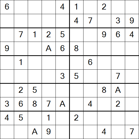 Sudoku 10x10 - Fácil