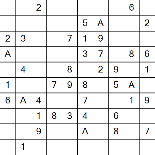 Sudoku 10x10 - Fácil