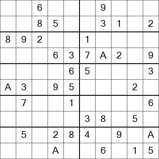 Sudoku 10x10 - Fácil