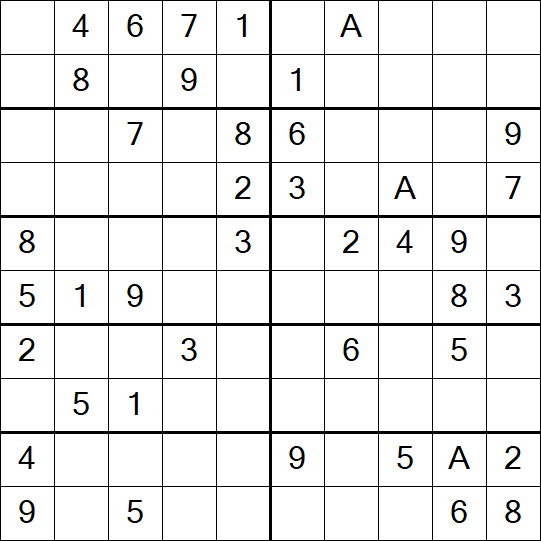 Sudoku 10x10 - Fácil