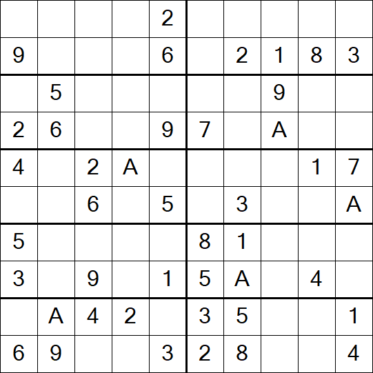 Sudoku 10x10 - Fácil