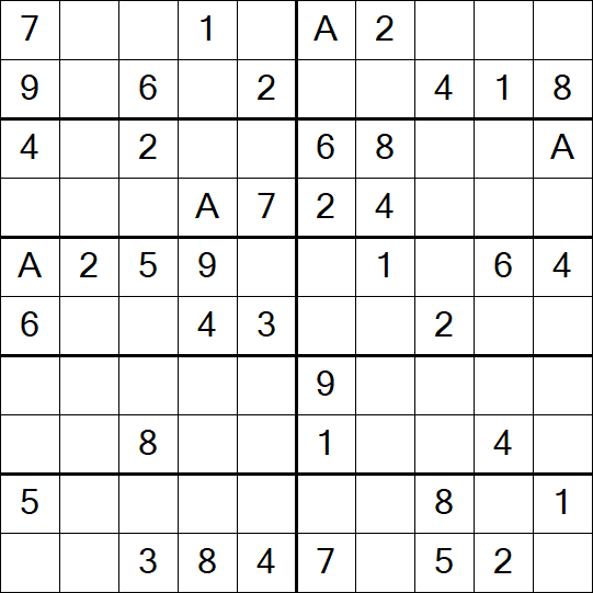 Sudoku 10x10 - Fácil