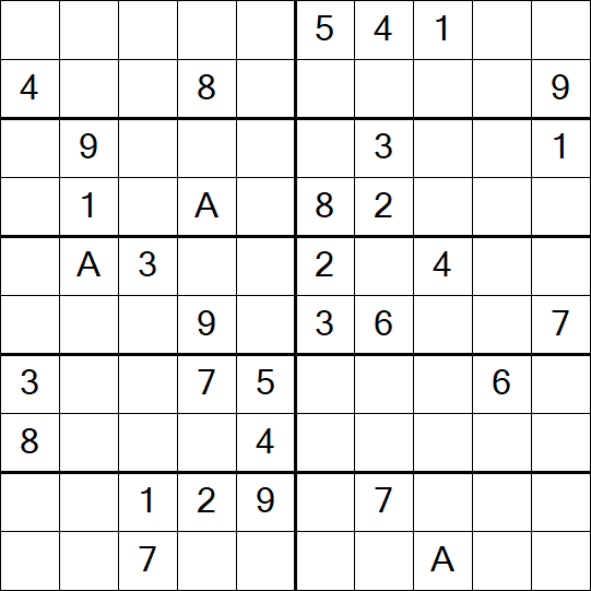 Sudoku 10x10 - Difficile