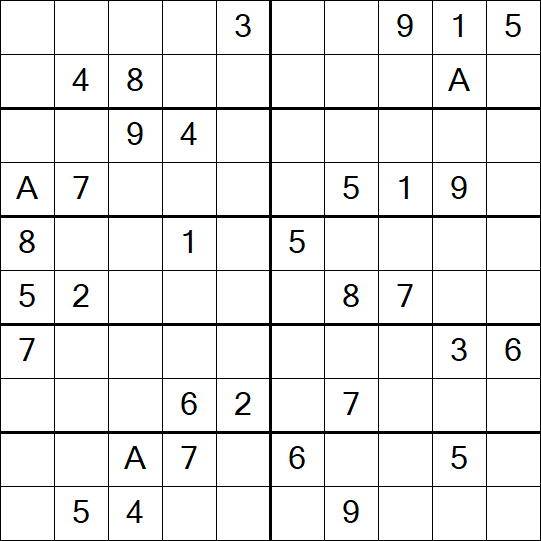 Sudoku 10x10 - Difficile