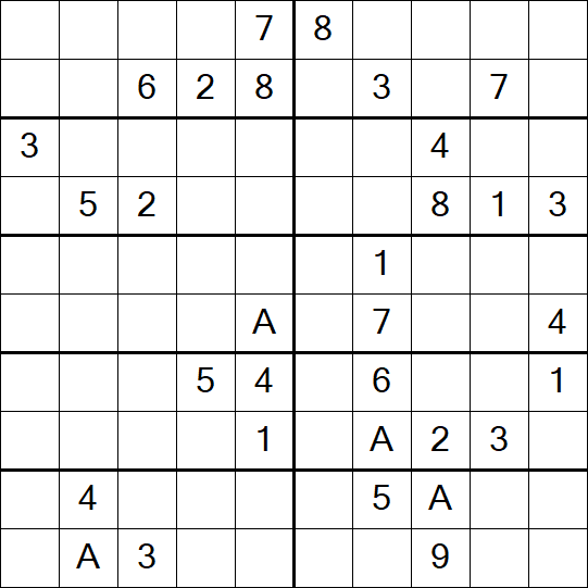 Sudoku 10x10 - Difficile