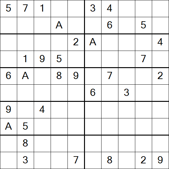 Sudoku 10x10 - Difficile