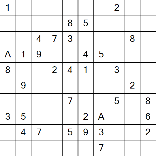 Sudoku 10x10 - Difícil