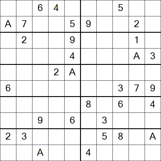 Sudoku 10x10 - Difícil