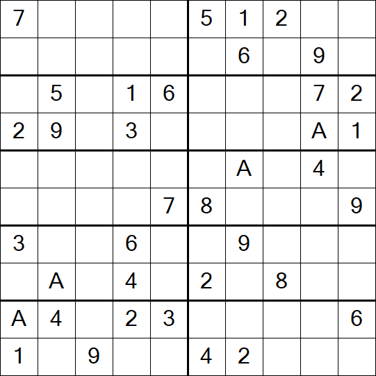 Sudoku 10x10 - Difícil