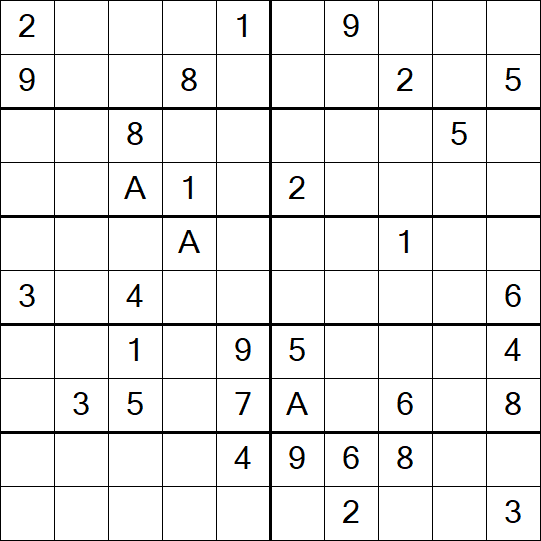 Sudoku 10x10 - Difficile