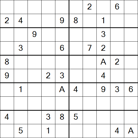 Sudoku 10x10 - Difficile