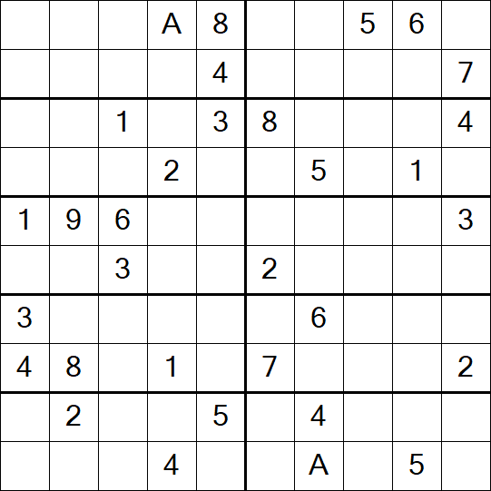 Sudoku 10x10 - Difficile
