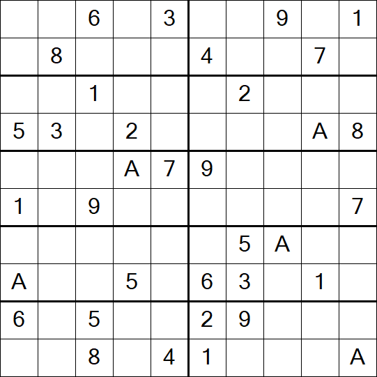 Sudoku 10x10 - Difficile