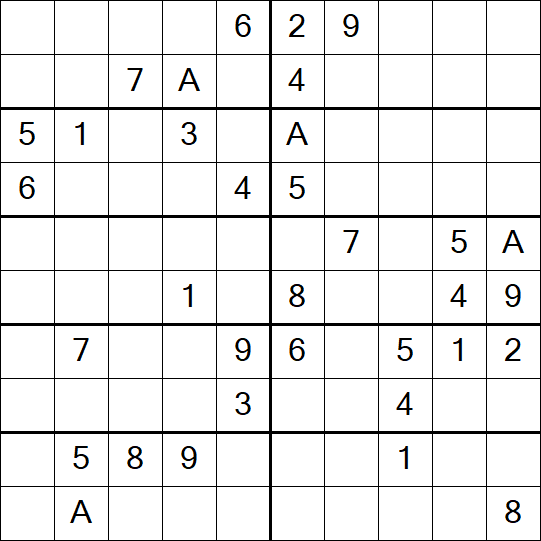 Sudoku 10x10 - Difficile
