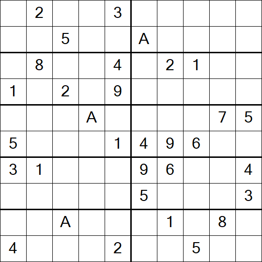 Sudoku 10x10 - Difficile