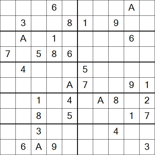 Sudoku 10x10 - Difícil