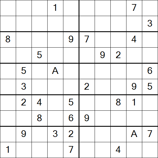 Sudoku 10x10 - Difícil