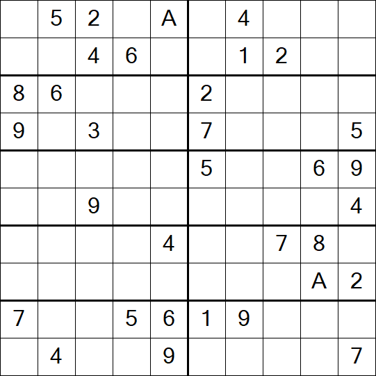 Sudoku 10x10 - Difícil