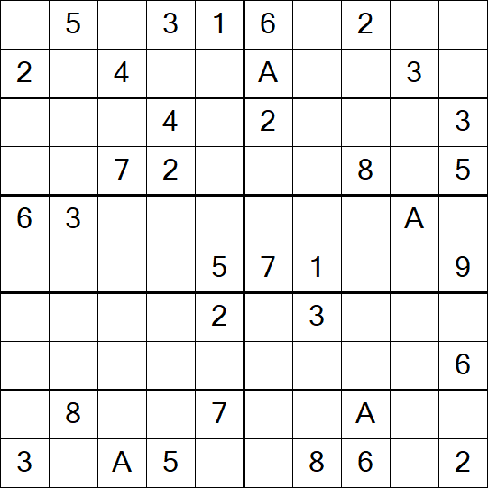 Sudoku 10x10 - Hard