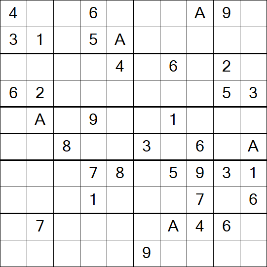 Sudoku 10x10 - Difficile